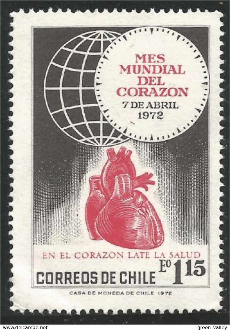 XW01-0107 Chili Coeur Heart Surgery Chirurgie MNH ** Neuf SC - Geneeskunde