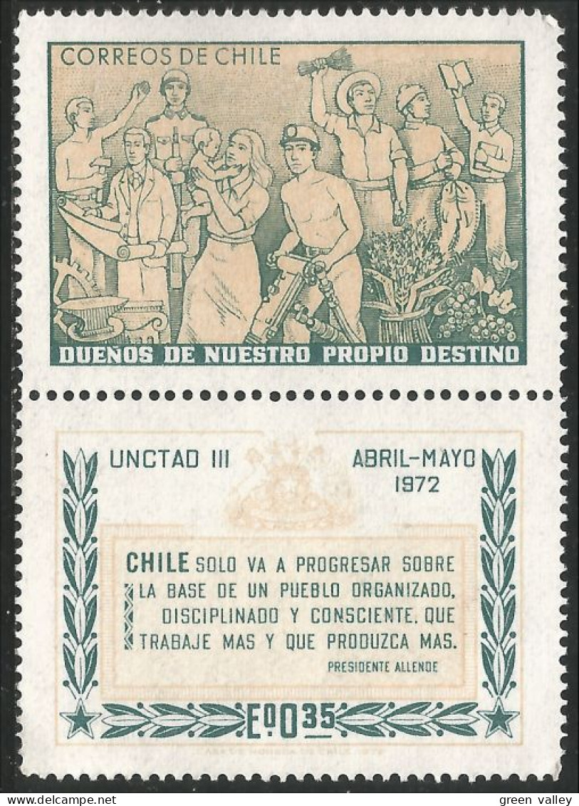 XW01-0111 Chili Nurse Infirmière Agriculture Poisson Fish Livre Book MNH ** Neuf SC - Chile