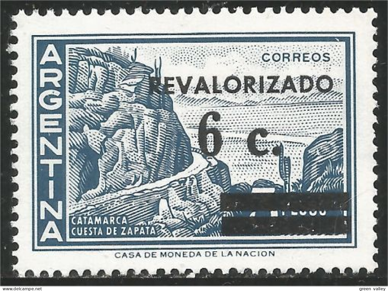 XW01-0030 Argentina Catamarca Surcharge MNH ** Neuf SC - Other & Unclassified