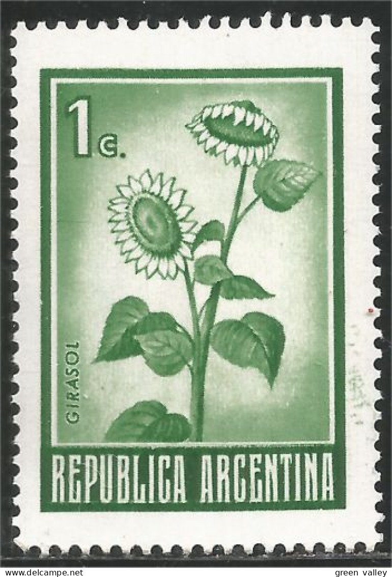 XW01-0025 Argentina Fleur Flower Plante Plant Girasol Tournesol Sunflower MNH ** Neuf SC - Autres & Non Classés