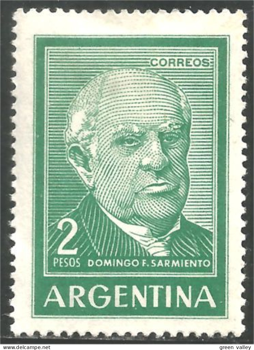 XW01-0019 Argentina Domingo Sarmiento MH * Neuf - Autres & Non Classés
