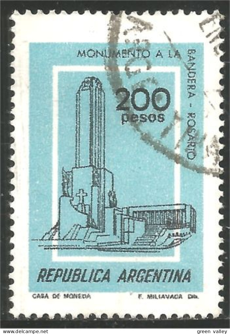 XW01-0021 Argentina Monument Flag Drapeau Bandera Rosario - Postzegels