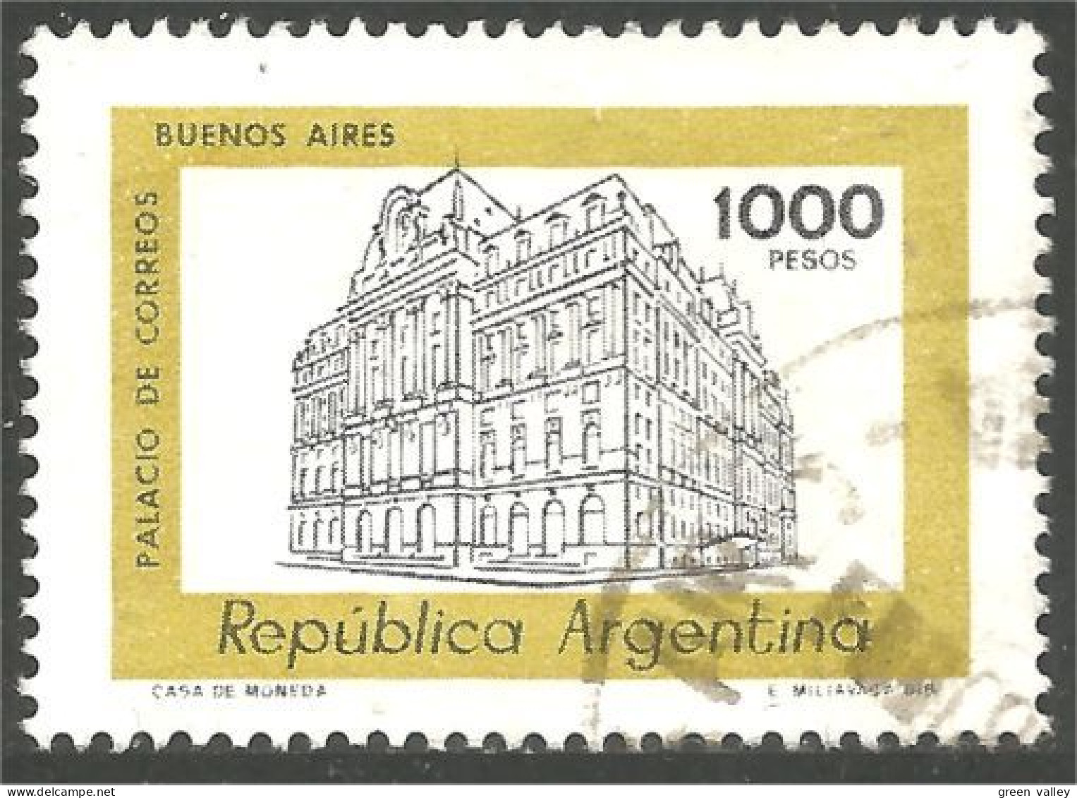 XW01-0007 Argentina Post Office Buenos Aires - Post