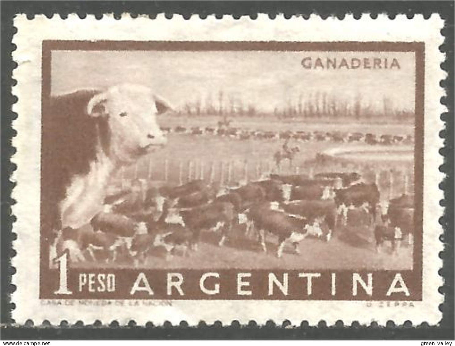 XW01-0003 Argentina Ganaderia Elevage Boeuf Vache Cattle Beef Vaca Kuh MH * Neuf - Agricoltura