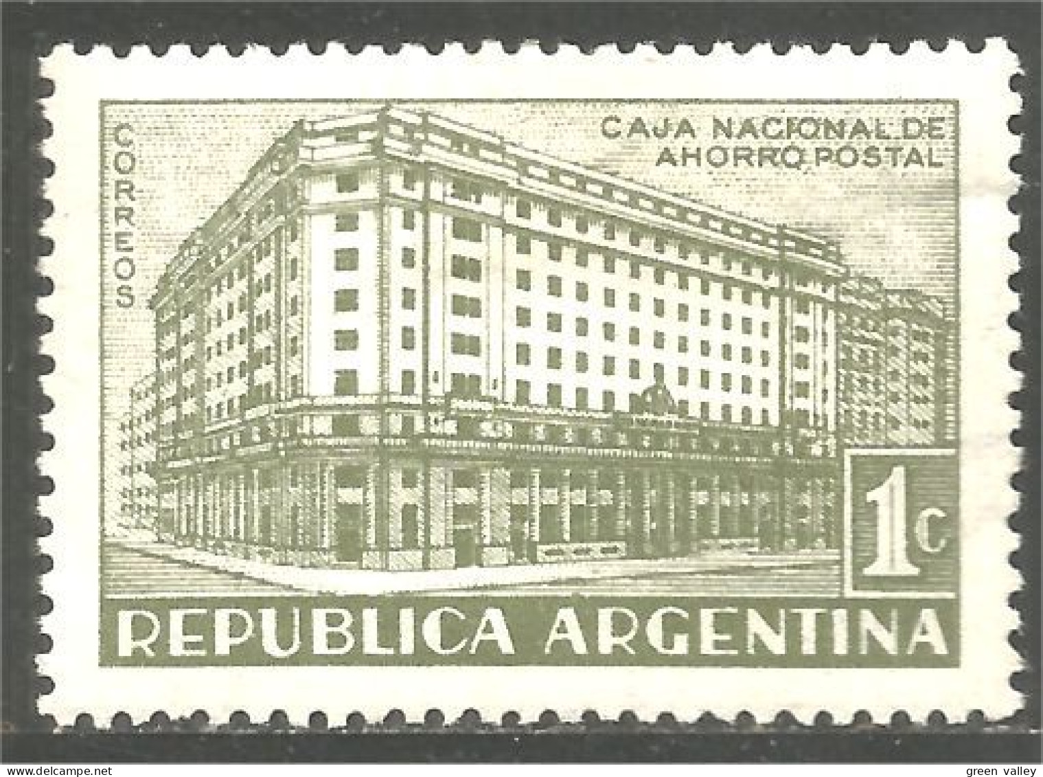 XW01-0001 Argentina National Post Savings Bank Banque MH * Neuf - Monnaies