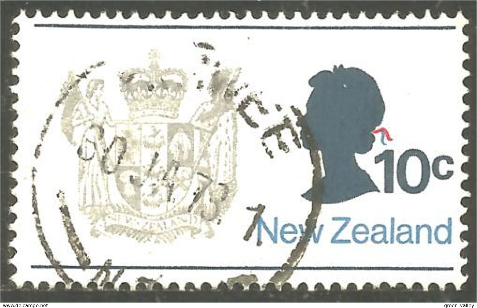 XW01-0989 New Zealand Armoiries Auckland Coat Of Arms - Timbres