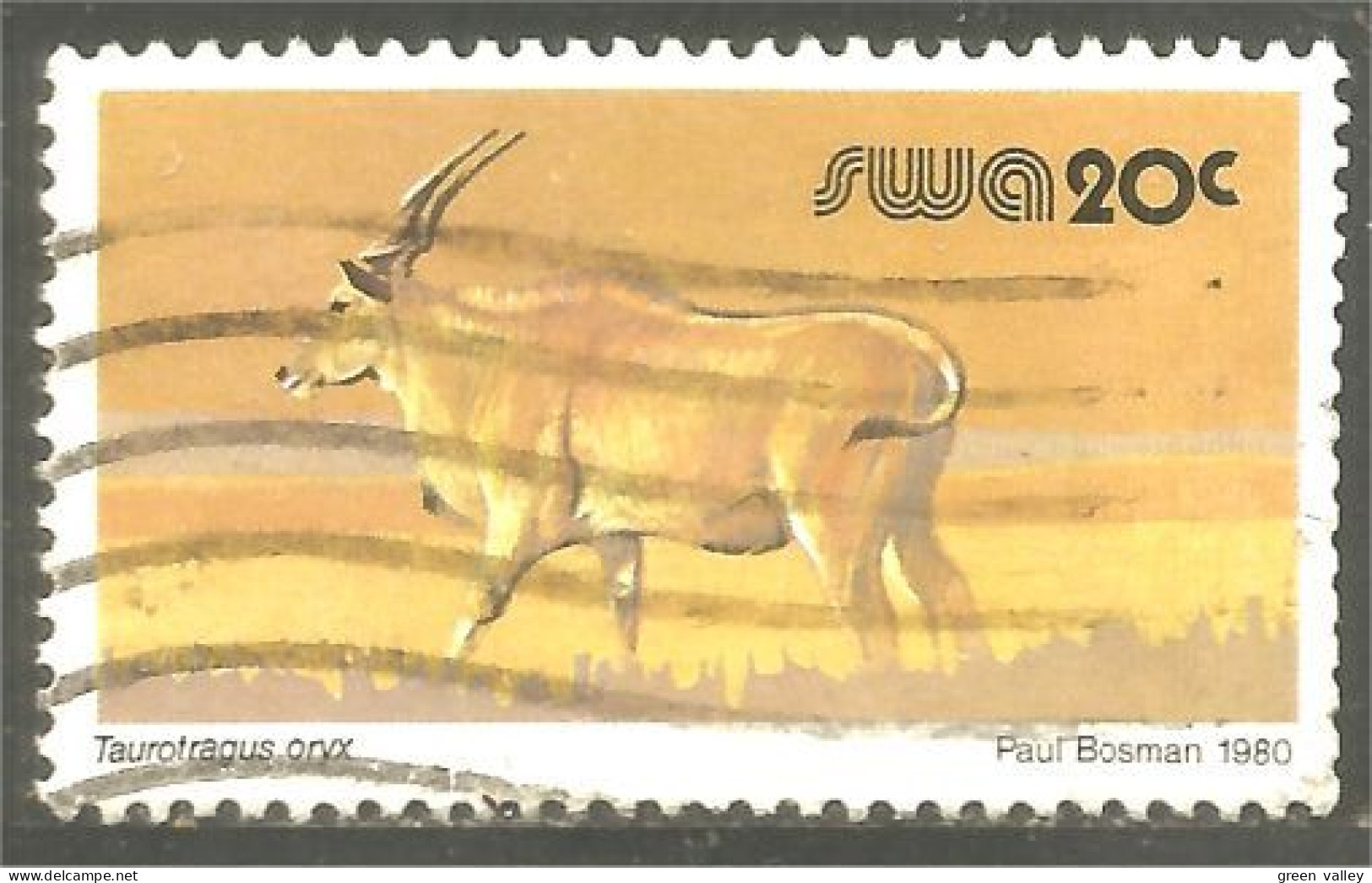 XW01-0970 SWA Oryx Antilope Gazelle Antelope - Autres & Non Classés