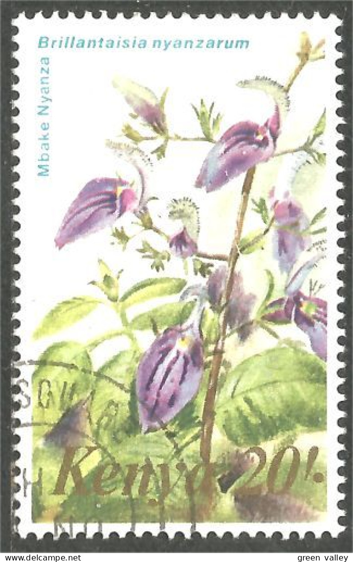 XW01-0911 Kenya 20 Sh Fleur Nyanza Flower Blume - Autres & Non Classés