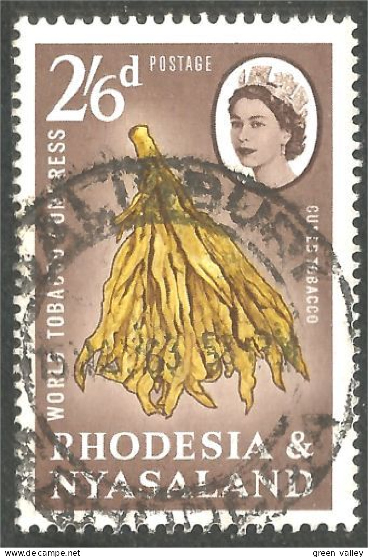 XW01-0908 Rhodesia Nyasaland World Tobacco Congress Tabac Tabak Leaves Feuilles - Tabak