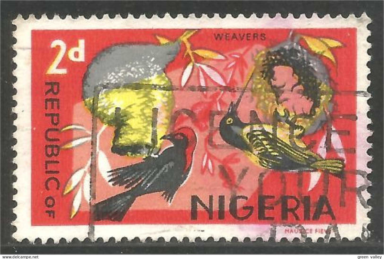 XW01-0774 Nigeria Oiseau Bird Vogel Uccello Weavers Tisserand  - Sonstige & Ohne Zuordnung