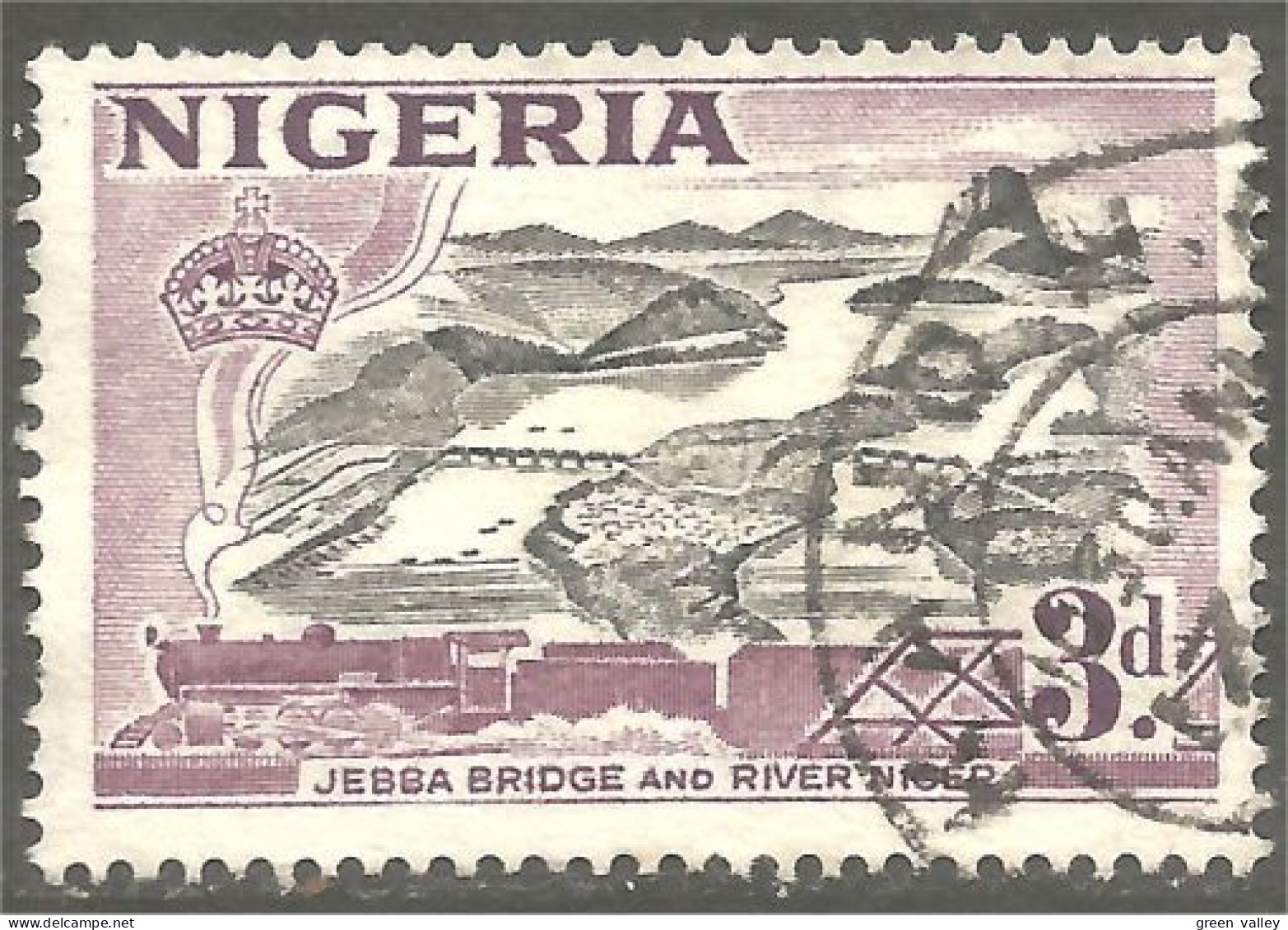 XW01-0745 Nigeria Pont Jebba Bridge Brucke Ponte  - Nigeria (...-1960)