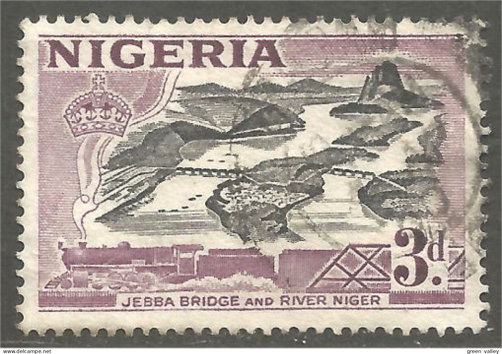 XW01-0741 Nigeria Pont Jebba Bridge Brucke Ponte  - Nigeria (...-1960)