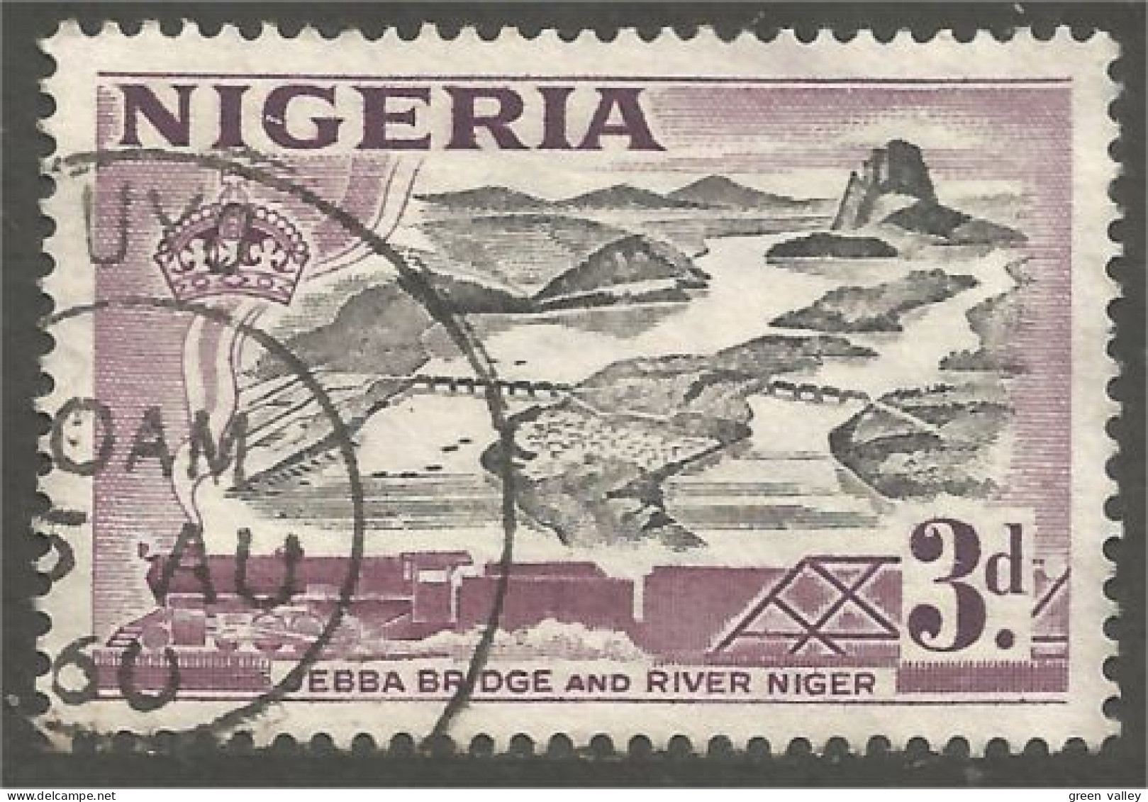 XW01-0742 Nigeria Pont Jebba Bridge Brucke Ponte  - Nigeria (...-1960)