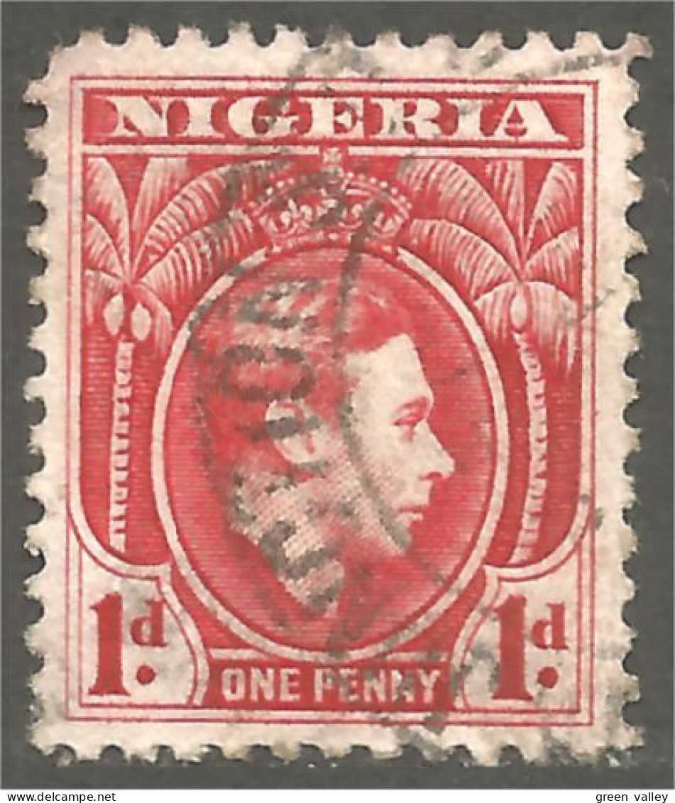 XW01-0729 Nigeria George VI 1938 1d  - Familles Royales