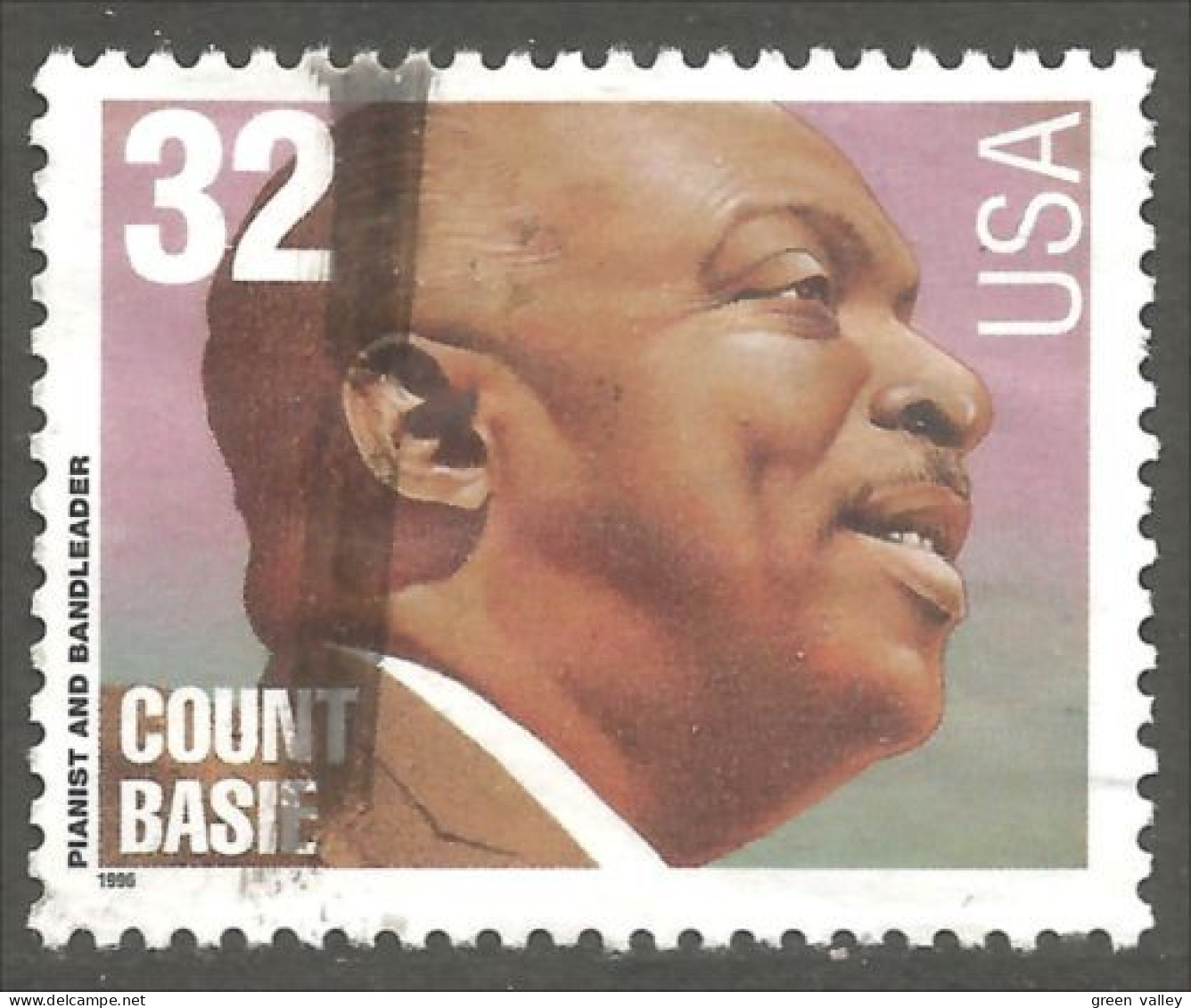 XW01-0679 USA 1995 Music Musician Musique Musicien Count Basie Piano Pianist - Musique