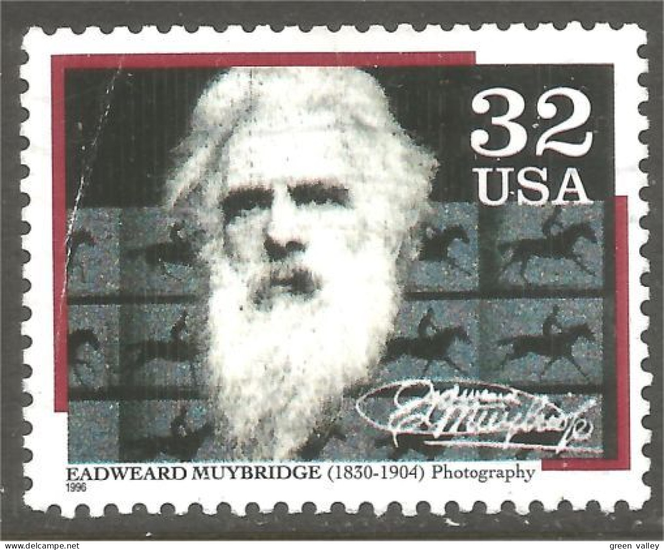 XW01-0668 USA 1996 Pioners Communication Pionniers Eadweard Muybridge Photographe Photographer - Other & Unclassified