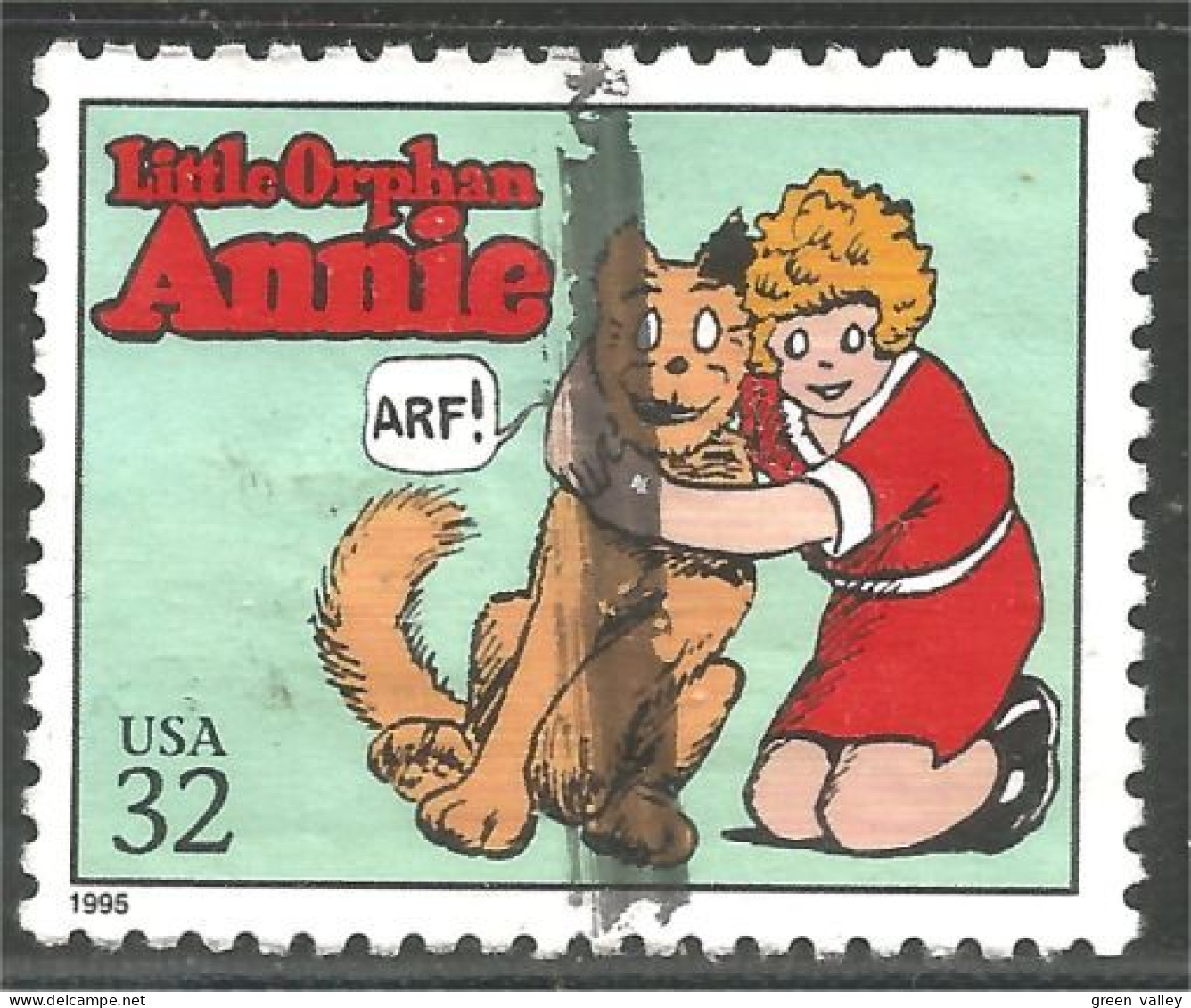 XW01-0658 USA 1995 Comic Strip Cartoon Bande Dessinée Little Orphan Annie Chat Cat Katze - Comics