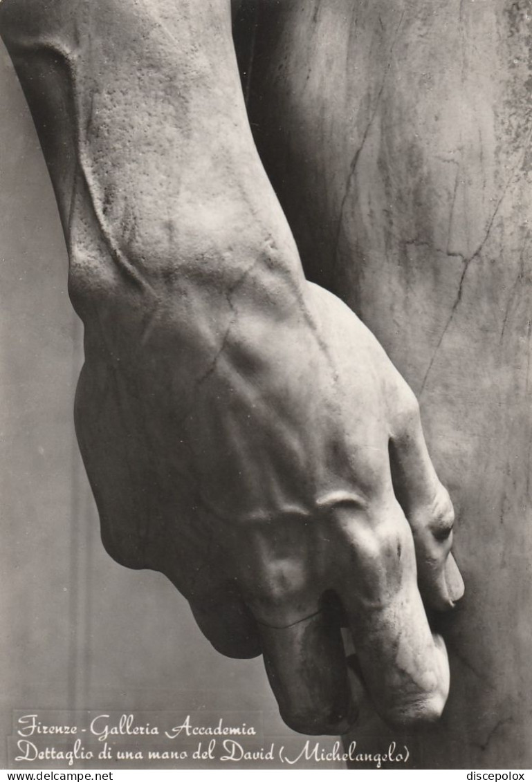 AD525 Michelangelo Buonarroti - Mano Del David - Firenze - Galleria Accademia - Scultura Sculpture - Sculture