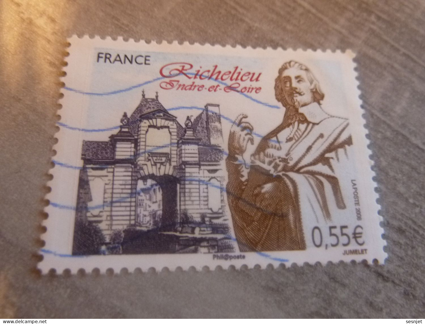 Richelieu (Indre-et-Loire) - 0.55 € - Yt 4258 - Multicolore - Oblitéré - Année 2008 - - Used Stamps