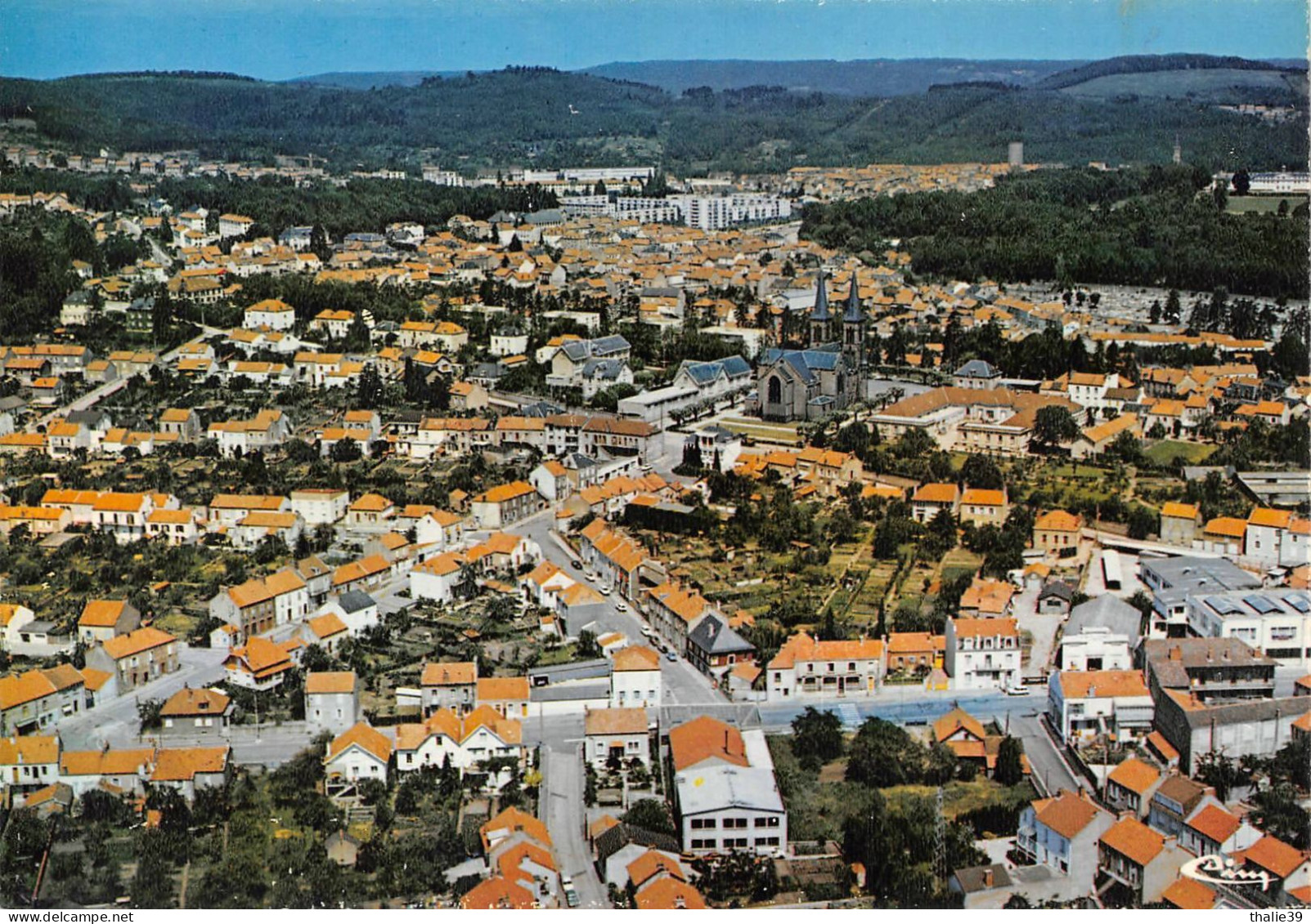 Le Creusot Vue Aérienne Cim - Le Creusot