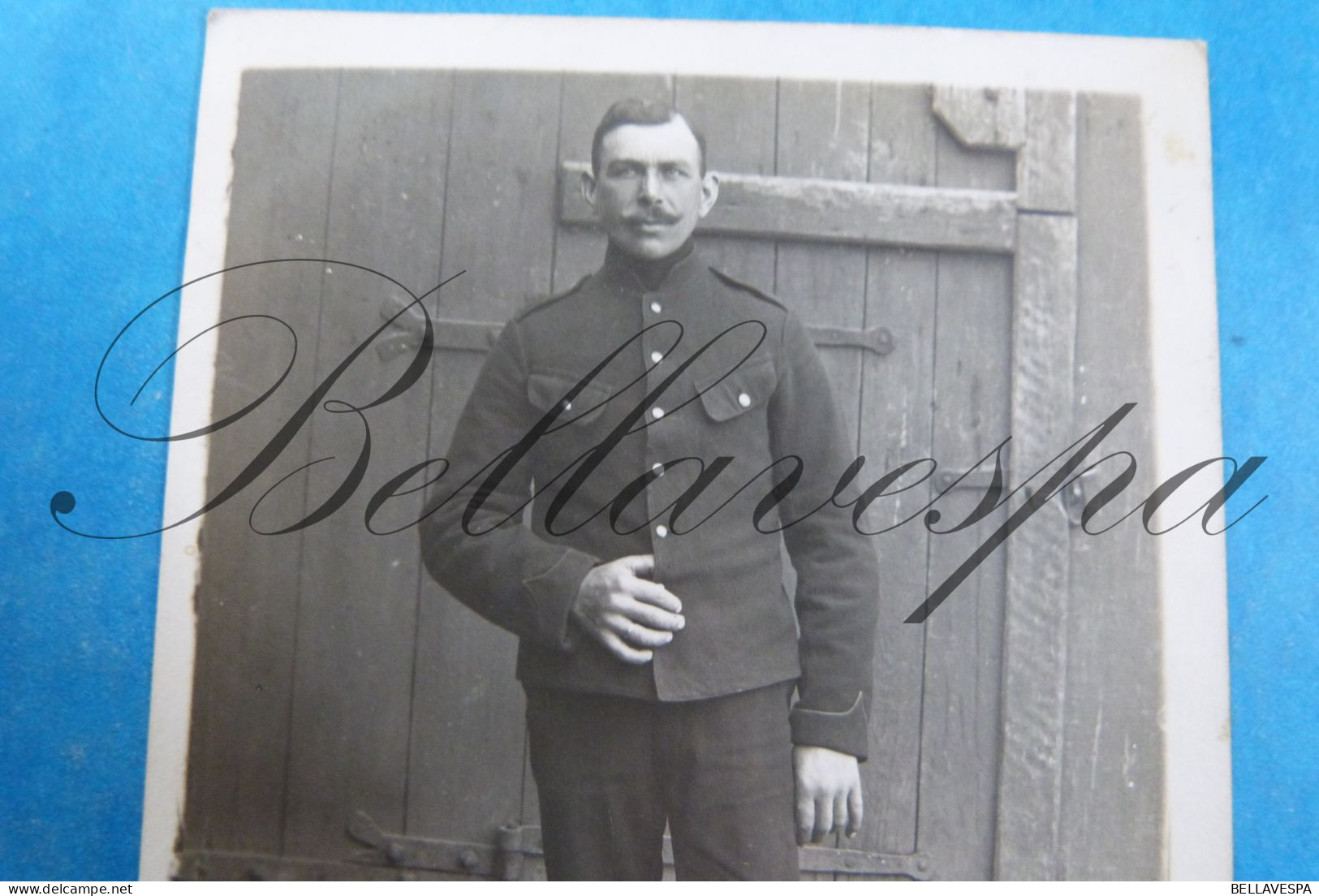 Prisonnier Geurre 14-18 GUSTROW Lager Lamin Charles Artillerie Jeanne Demarteau" Rue Louvrex Liege Foto Heiland Rostock - Guerre 1914-18