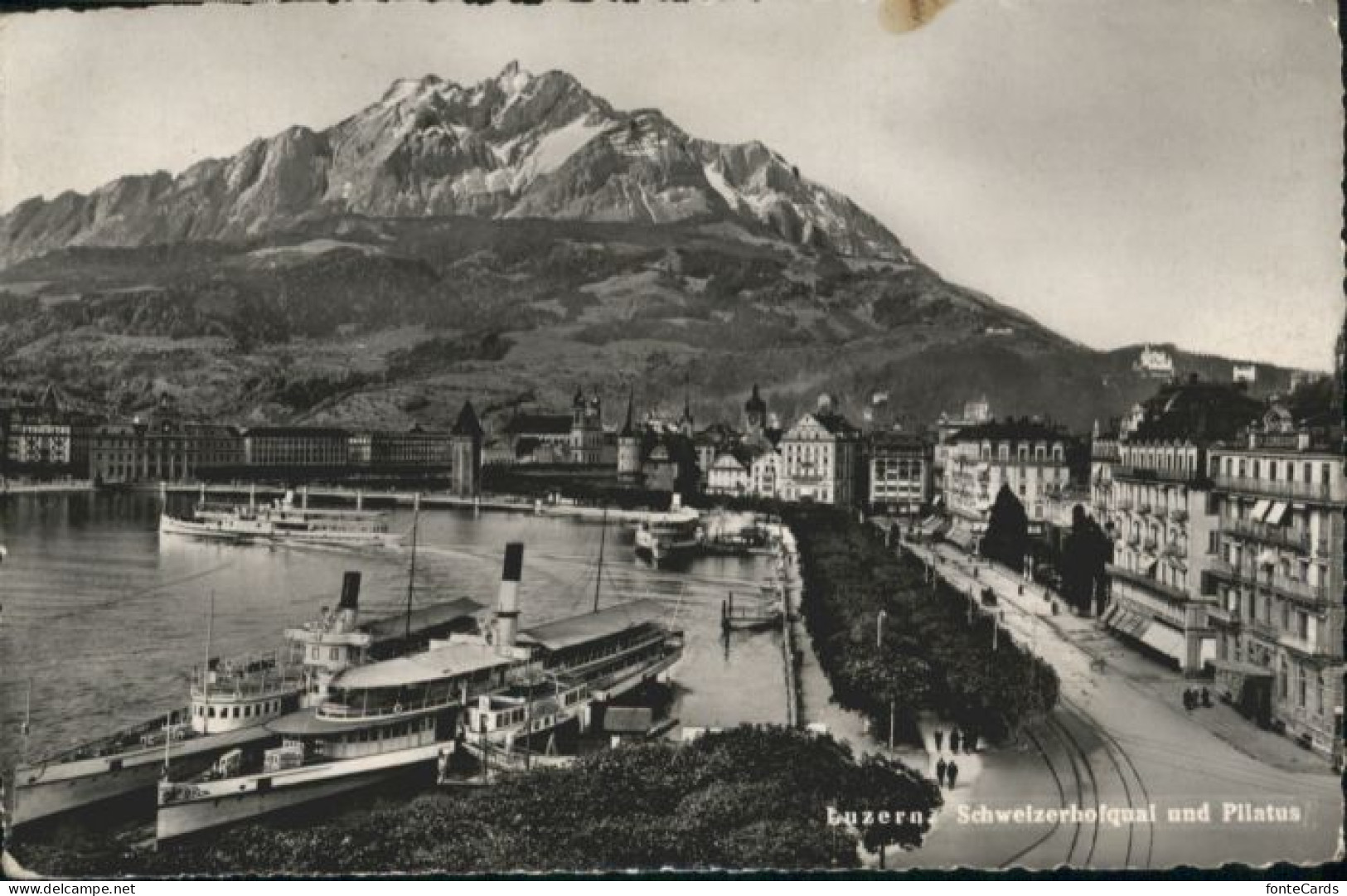 10815347 Luzern LU Luzern Schweizerhofquai Pilatus Schiff * Luzern - Sonstige & Ohne Zuordnung