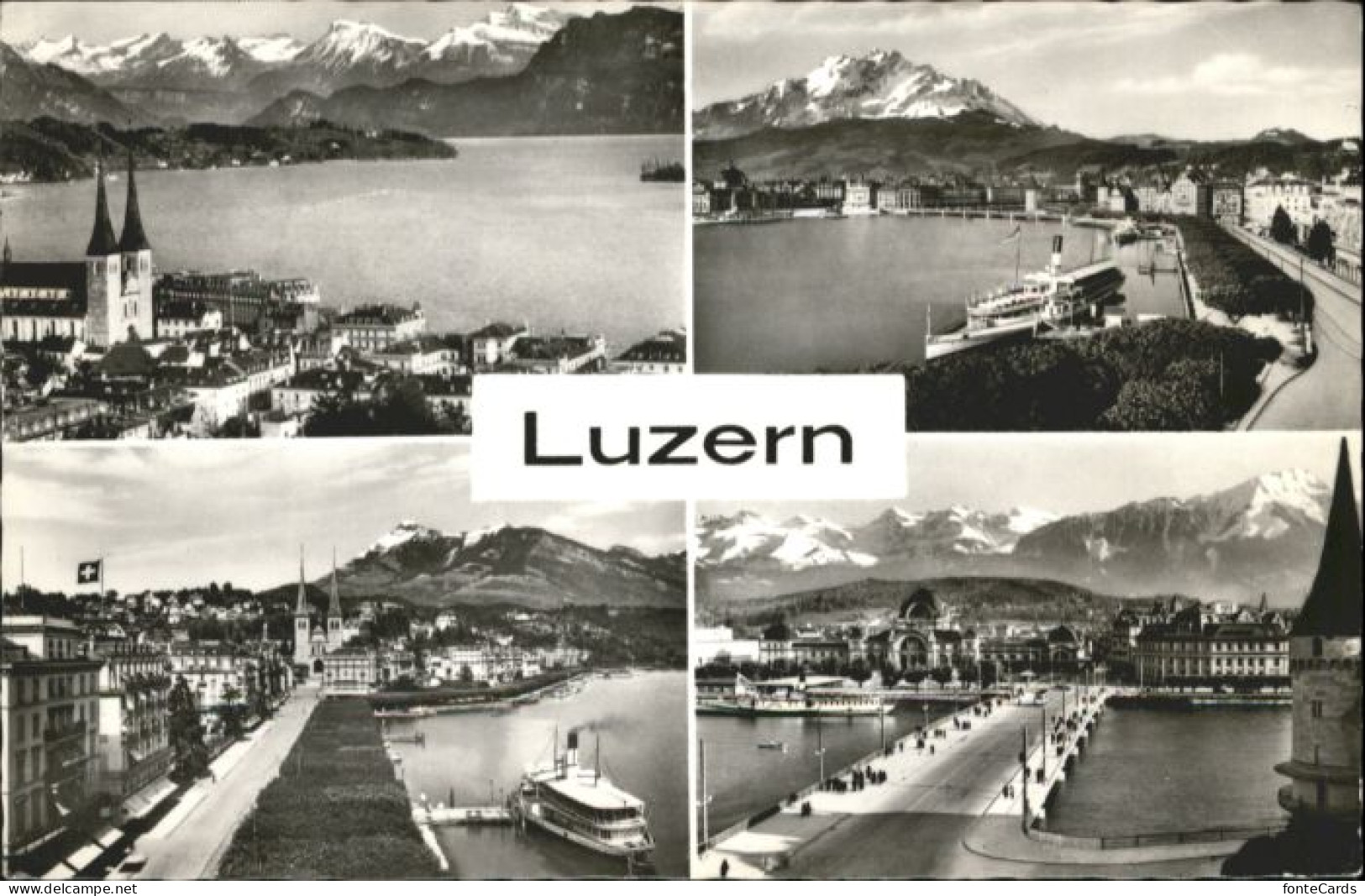 10815341 Luzern LU Luzern Schiff Kirche  Bruecke X Luzern - Other & Unclassified