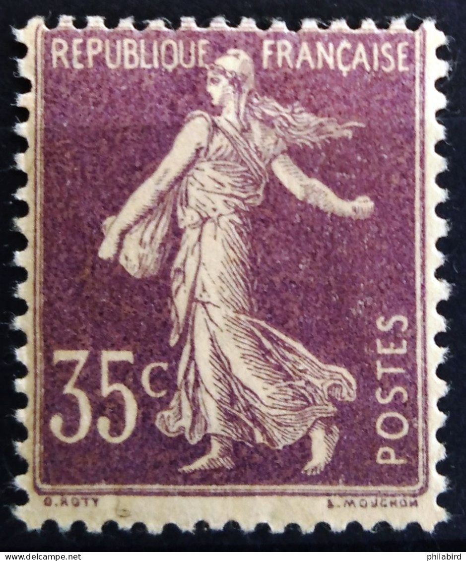 FRANCE                           N° 136                     NEUF*          Cote : 170 € - Unused Stamps