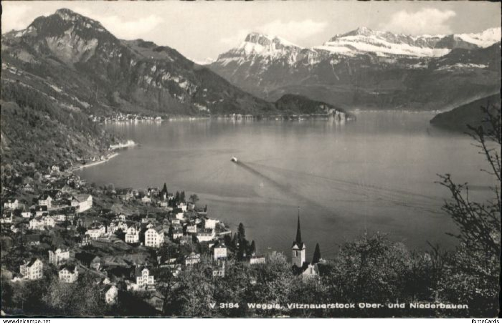 10815331 Weggis Vierwaldstaettersee Weggis Vitznauerstock Niederbauen X Weggis - Autres & Non Classés