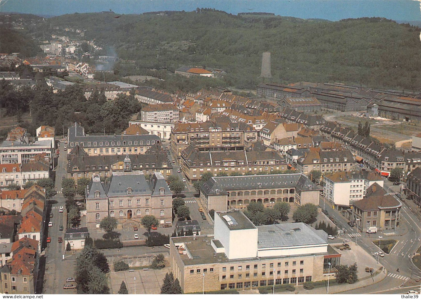 Le Creusot Vue Aérienne Cim - Le Creusot