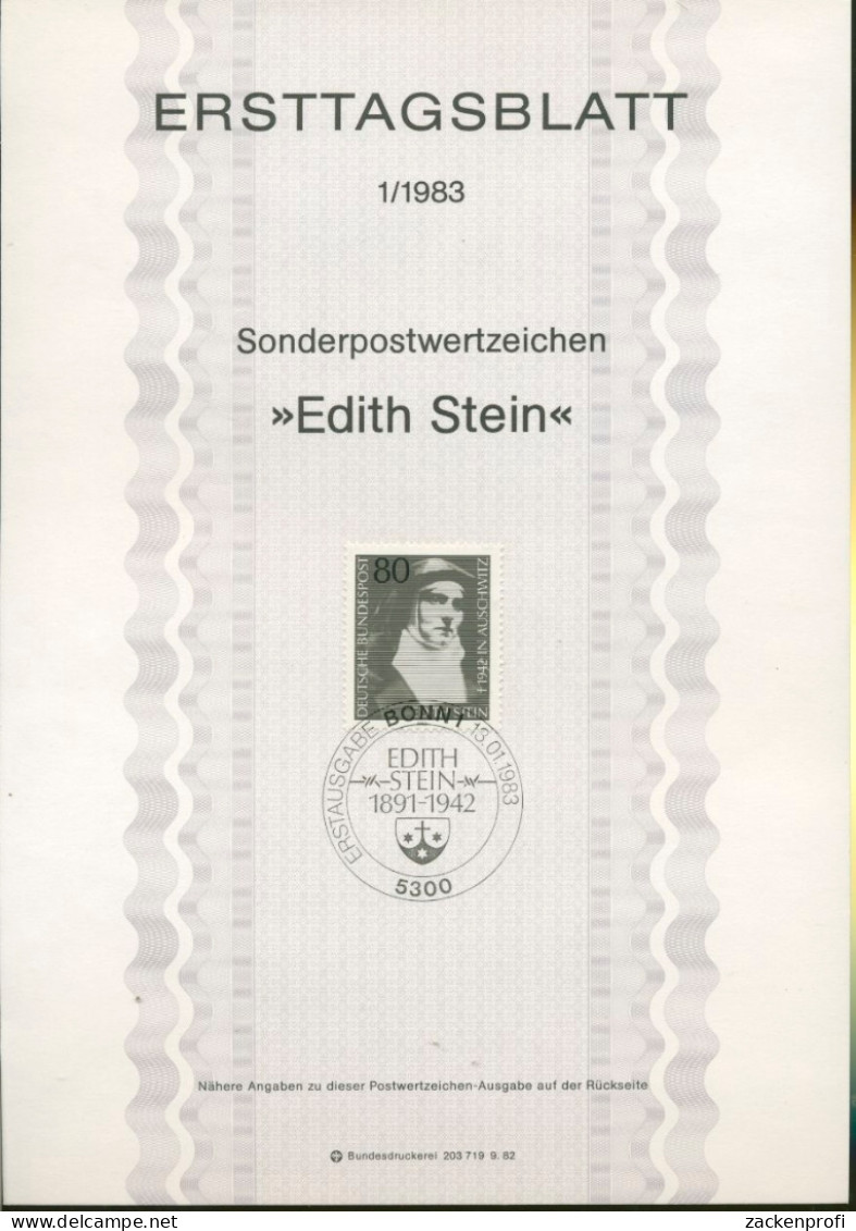 Bund Jahrgang 1983 Ersttagsblätter ETB Komplett (XL9783) - Lettres & Documents