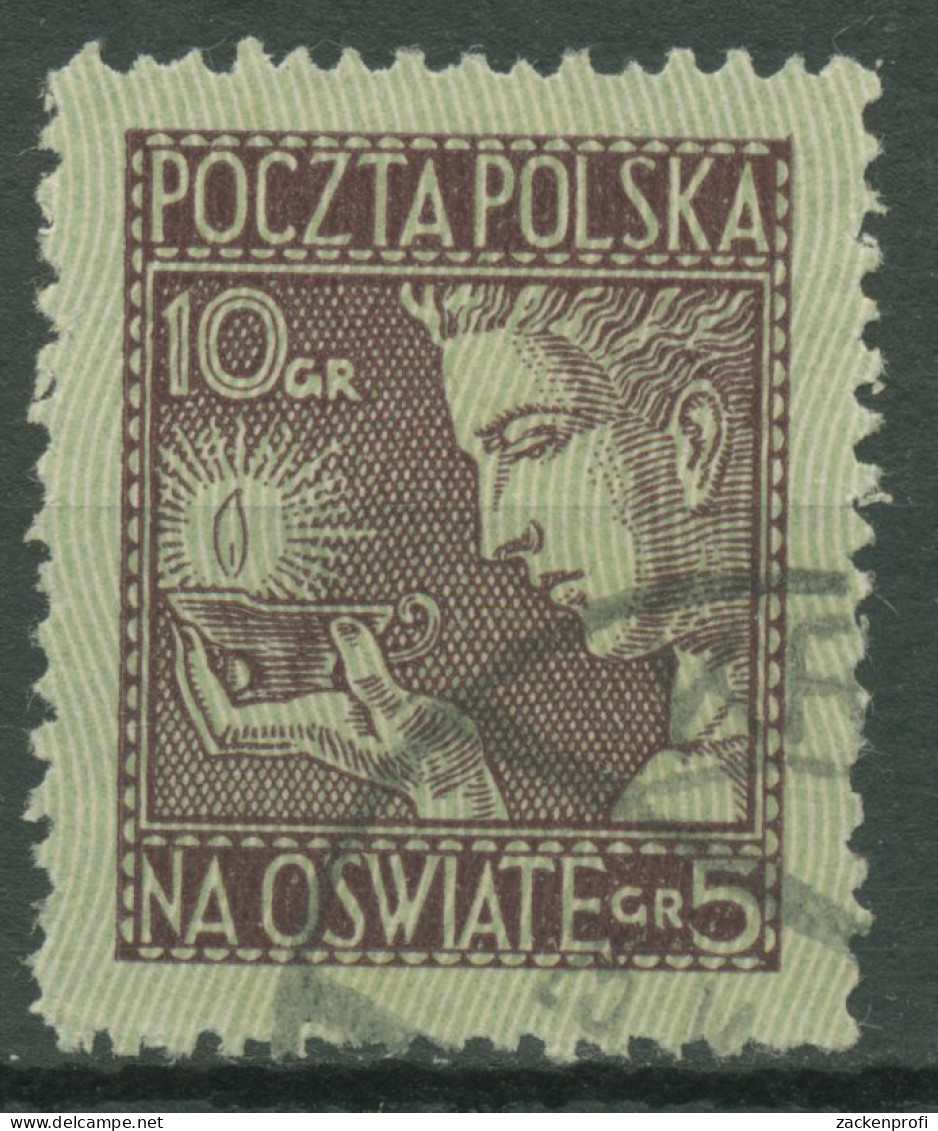 Polen 1927 Für Die Volksschulen 247 Gestempelt - Used Stamps