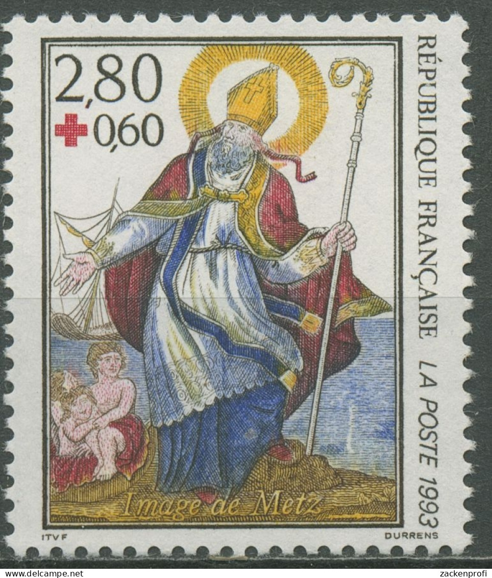 Frankreich 1993 Rotes Kreuz Heiliger Nikolaus 2998 A Postfrisch - Ongebruikt