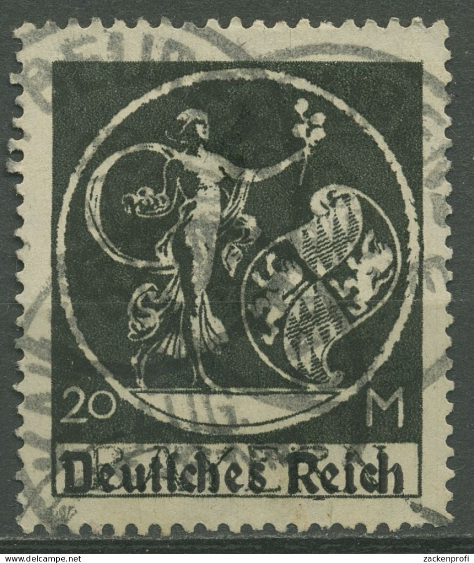 Dt. Reich 1920 Bayern-Abschied Type II 138 II Gestempelt Geprüft - Gebraucht