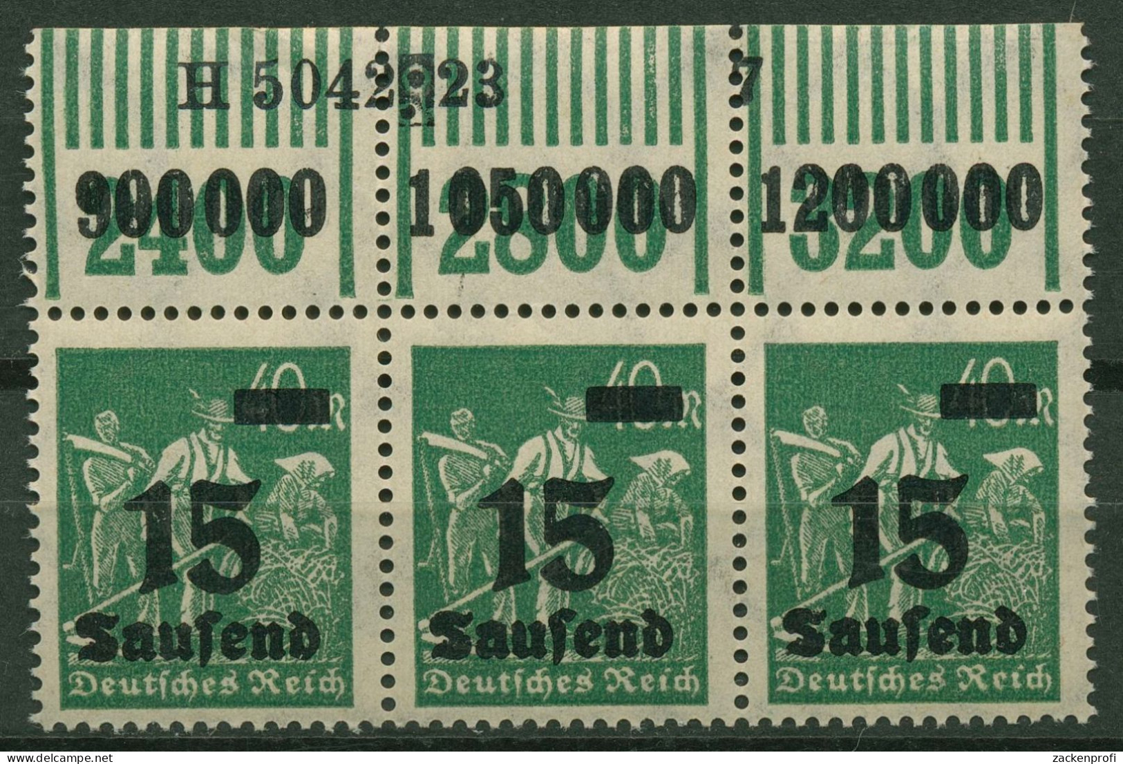 Dt. Reich 1923 Mit Aufdruck Hausauftragsnummer 279 B HAN 5042.23 OR Postfrisch - Nuevos
