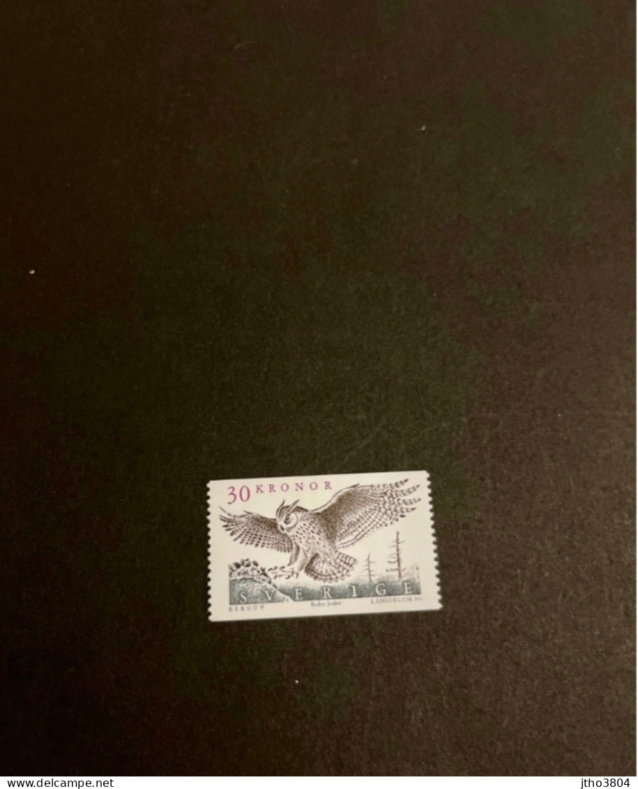 SUEDE 1989 1v Neuf MNH ** YT  Mi 1565 Pájaro Bird Pássaro Vogel Ucello Oiseau SWEDEN - Aquile & Rapaci Diurni