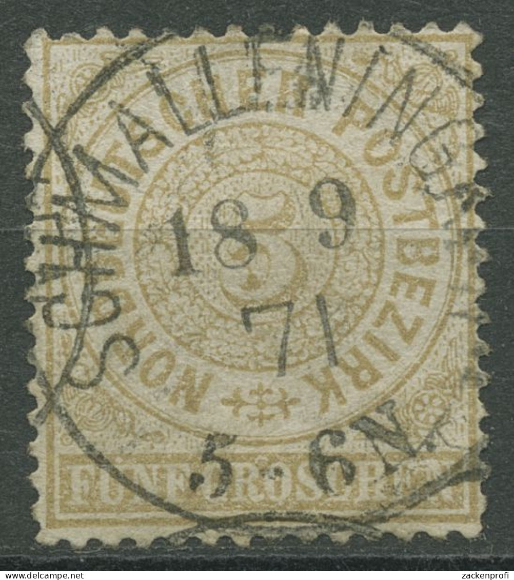 Norddeutscher Postbezirk NDP 1869 5 Groschen 18 Mit K1-Stempel SCHMALLENINGKEN - Oblitérés
