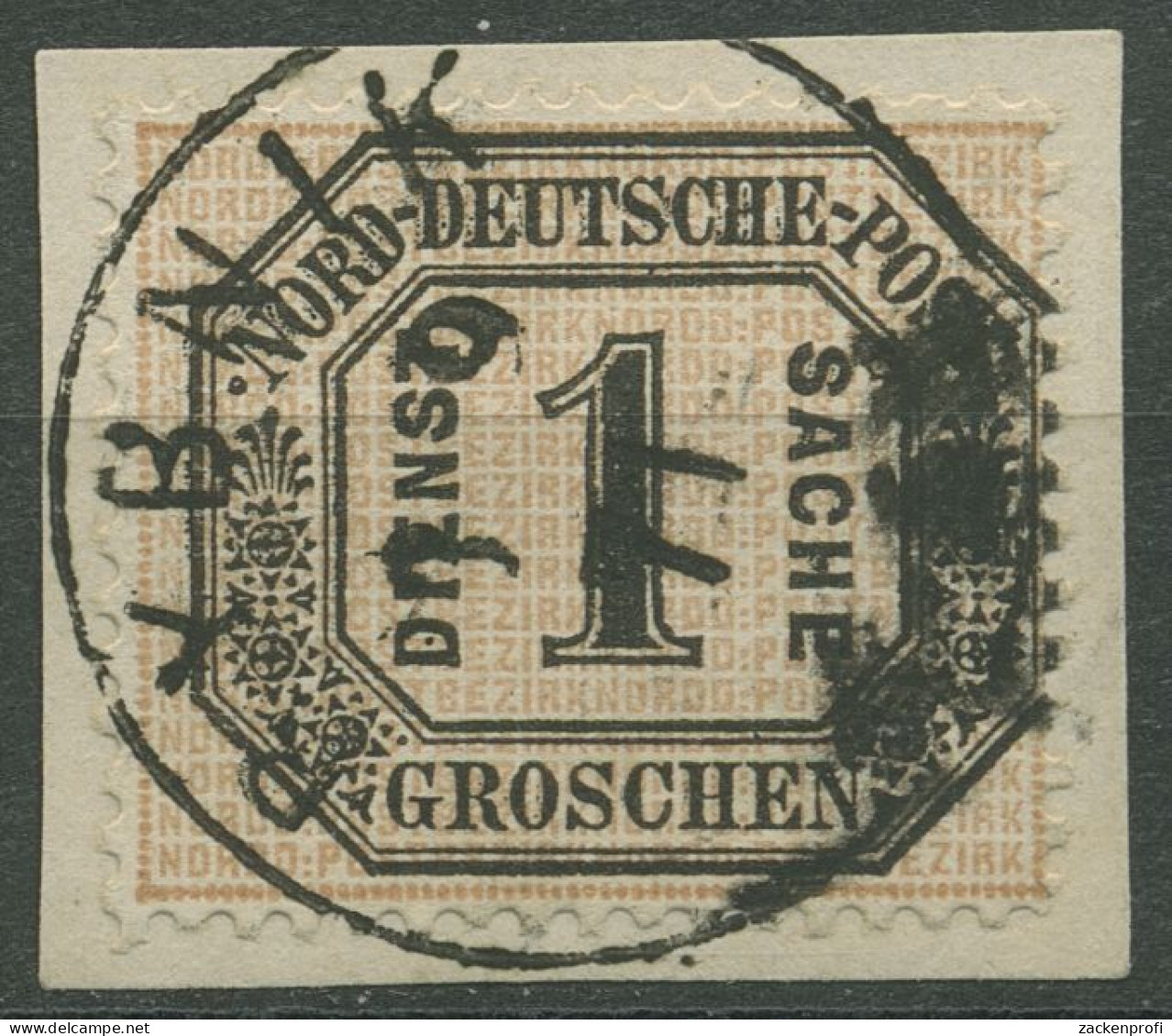 Nordd. Postbezirk NDP Dienstmarke 1870 1 Gr. D 4 Mit K1-Stempel RYBNIK - Oblitérés