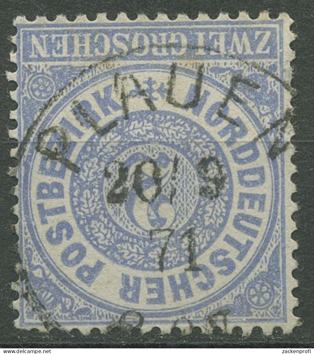 Norddeutscher Postbezirk NDP 1869 2 Groschen 17 Mit K1-Stempel PLAUEN - Usados