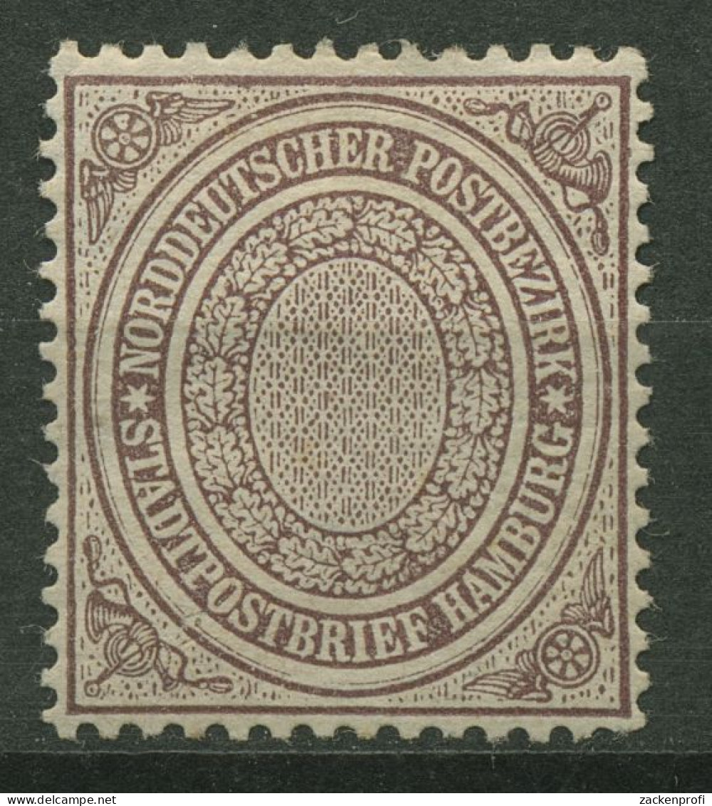 Norddeutscher Postbezirk NDP 1869 1/2 Sch., 24 A Mit Falz - Ungebraucht