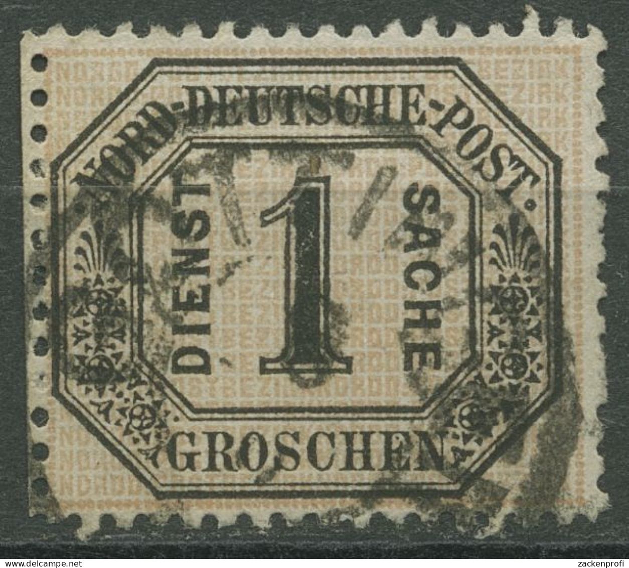 Nordd. Postbezirk NDP Dienstmarke 1870 1 Gr. D 4 Mit HV-K2-Stempel GÖTTINGEN - Usados