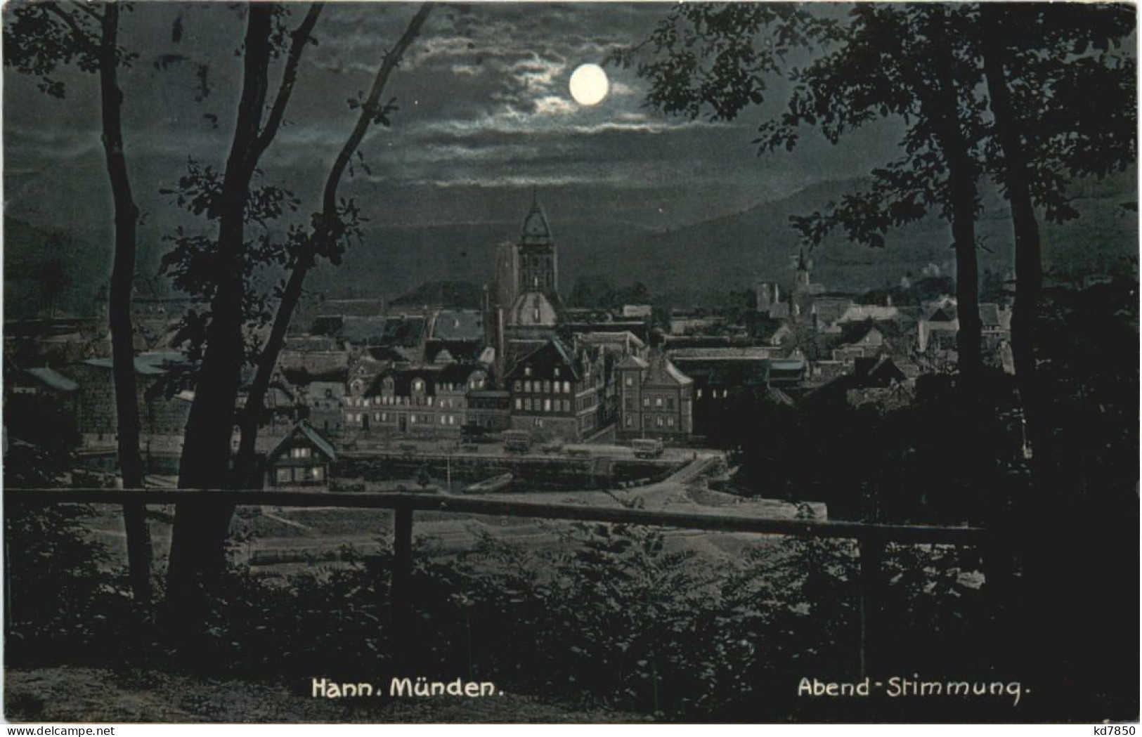 Hann. Münden - Abend-Stimmung - Hannoversch Muenden