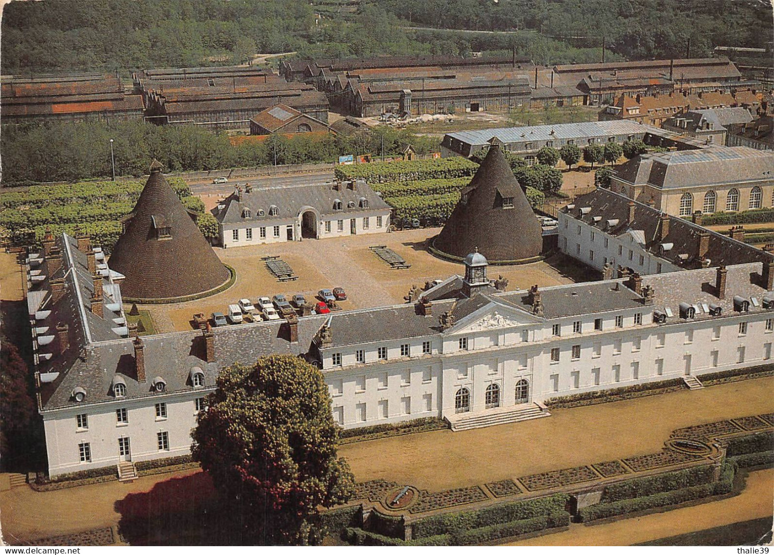 Le Creusot Vue Aérienne Cim Château De La Verrerie - Le Creusot