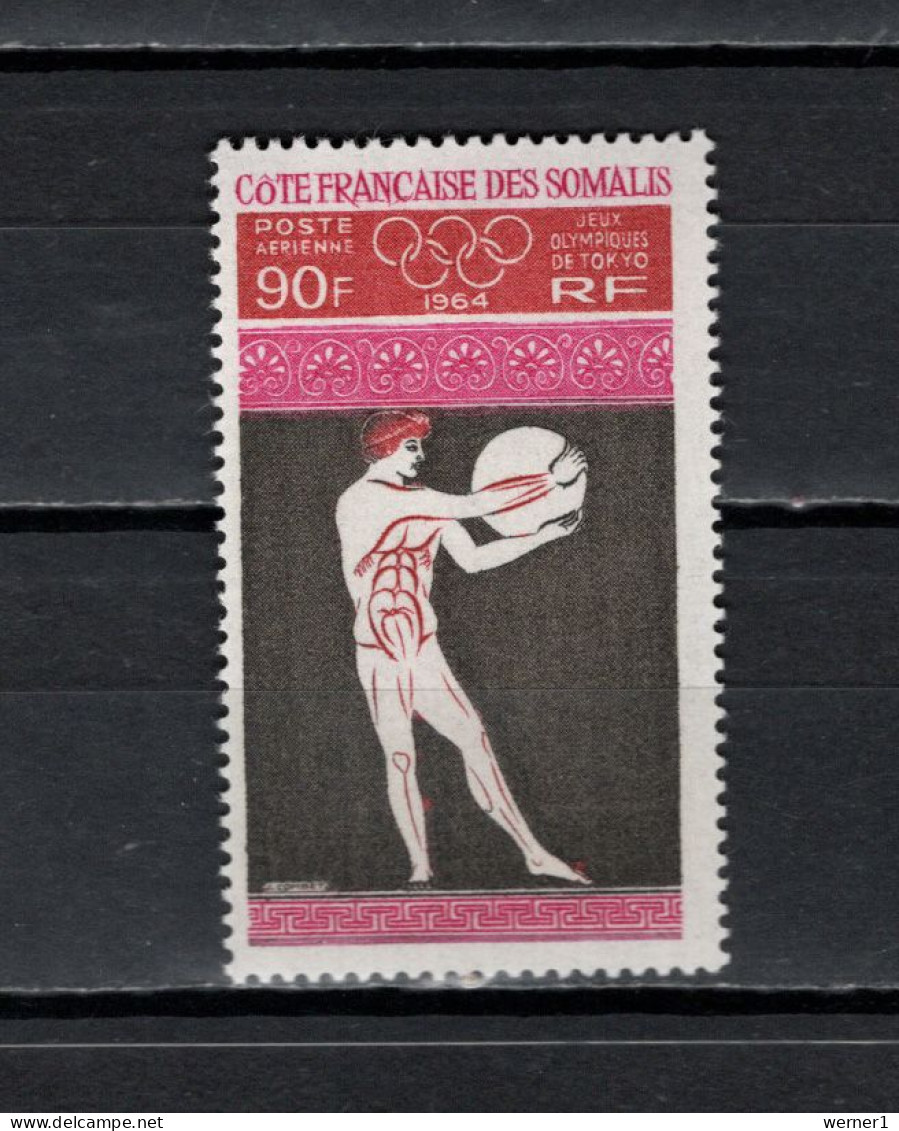 French Somali Coast 1964 Olympic Games Tokyo, Stamp MNH - Summer 1964: Tokyo
