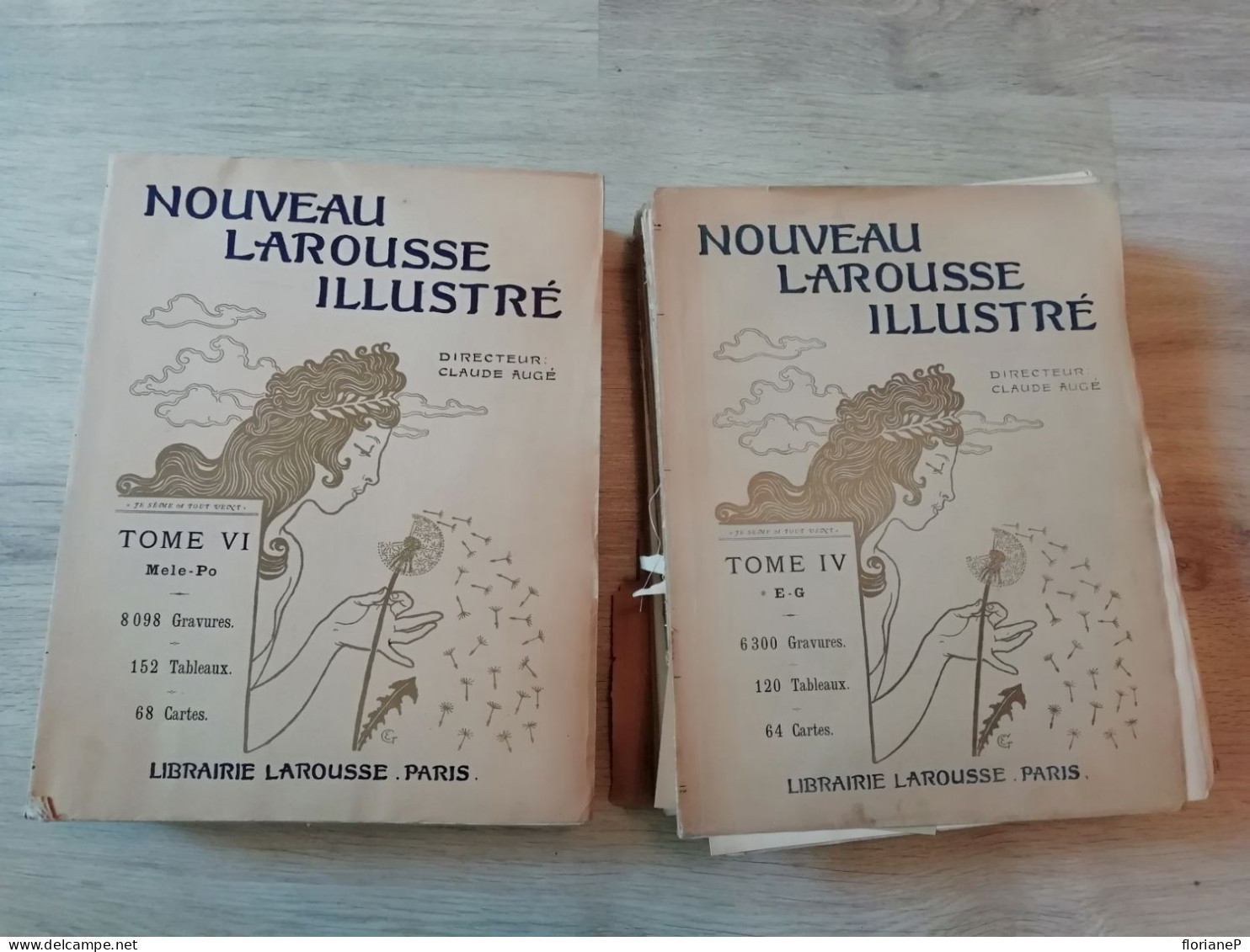 Claude Augé - Nouveau Larousse Illustré - Dictionaries