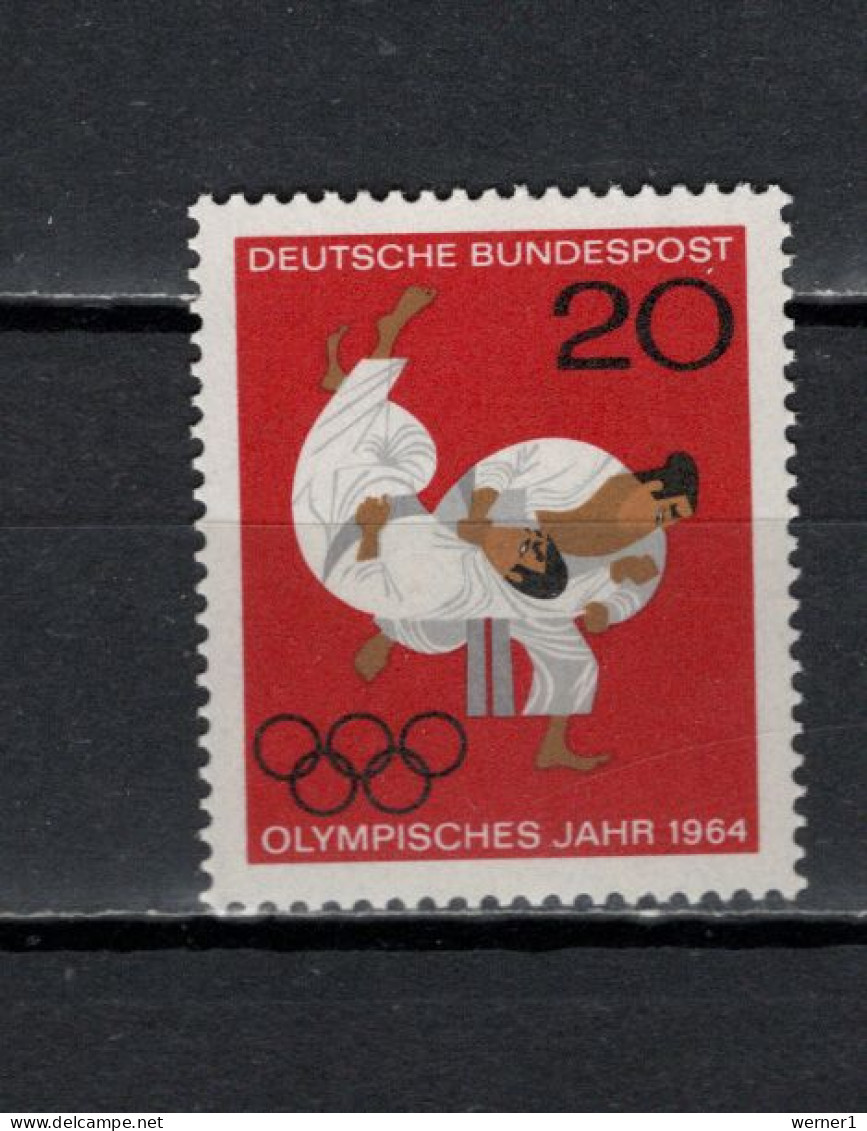 Germany 1964 Olympic Games Tokyo, Judo Stamp MNH - Verano 1964: Tokio