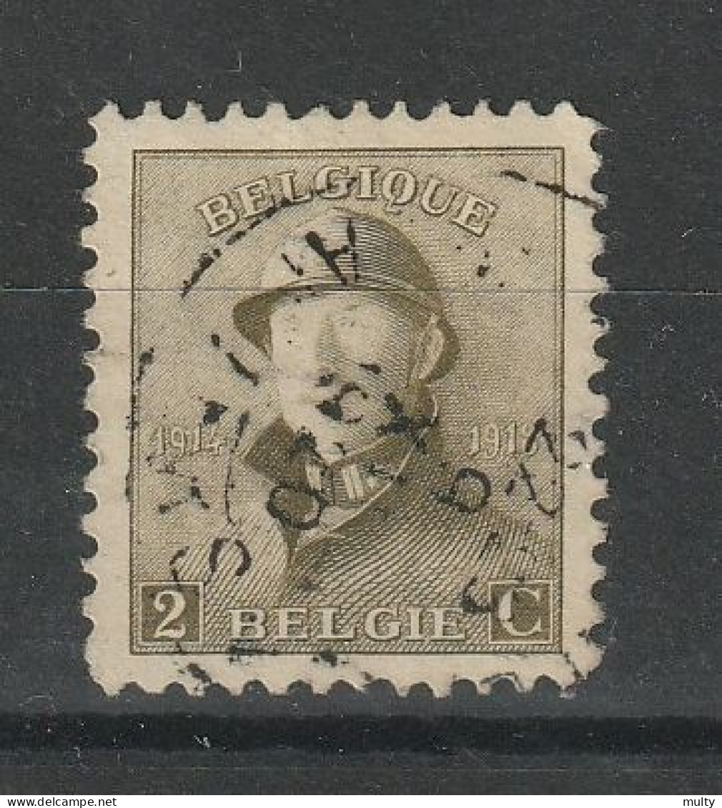België OCB 166 (0) - 1919-1920 Behelmter König