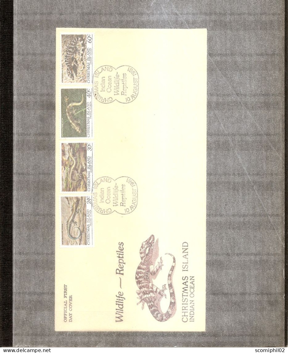 Reptiles  ( FDC De Christmas De 1981 à Voir) - Other & Unclassified