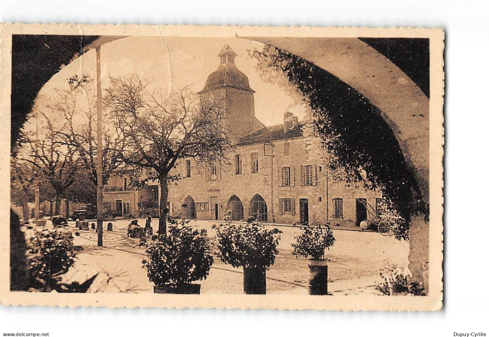 CASTELNAU MONTRATIER - Le Donjon Et La Mairie - Très Bon état - Other & Unclassified