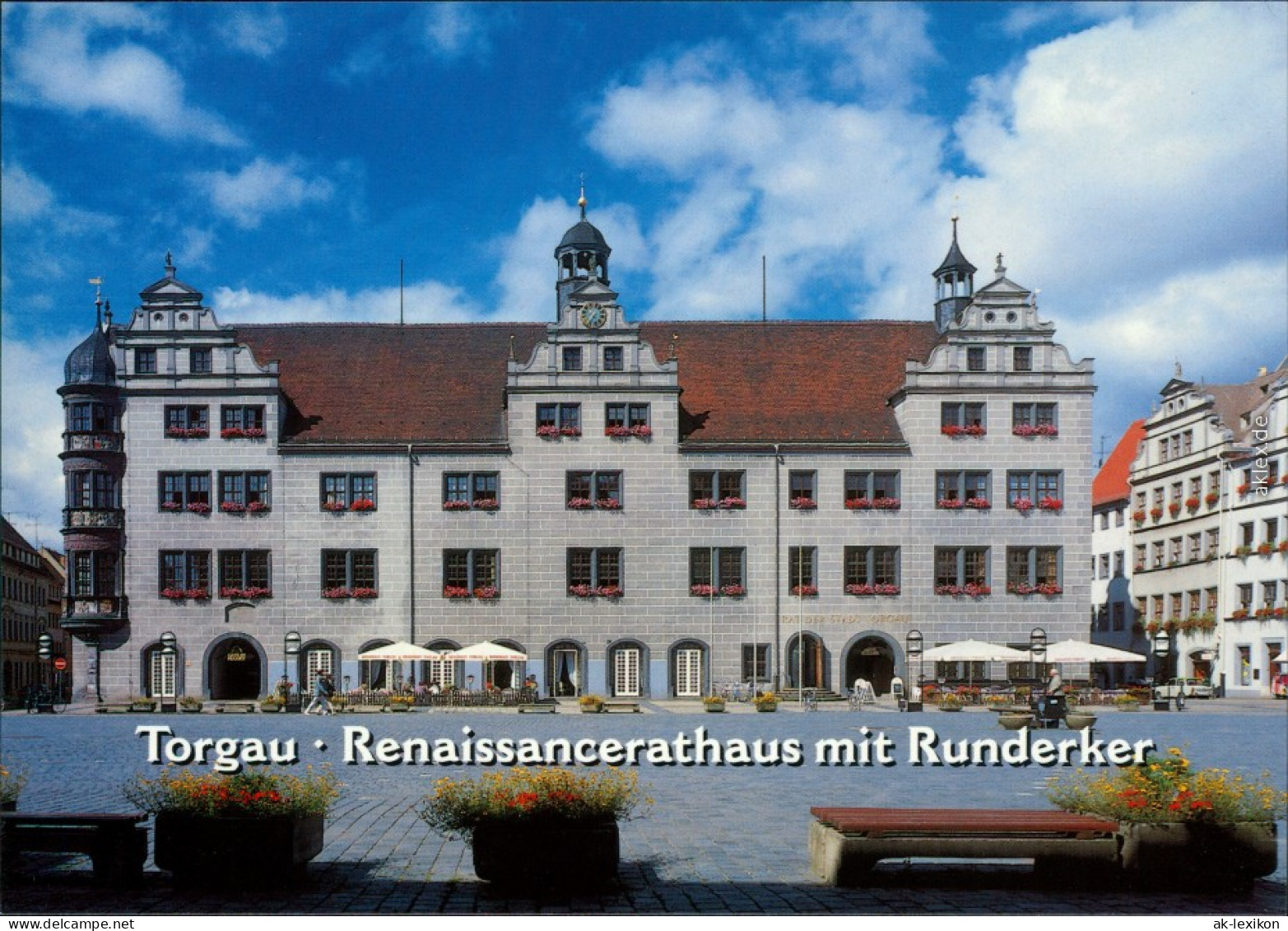 Ansichtskarte Torgau Rathaus (Renaissance) 1995 - Torgau